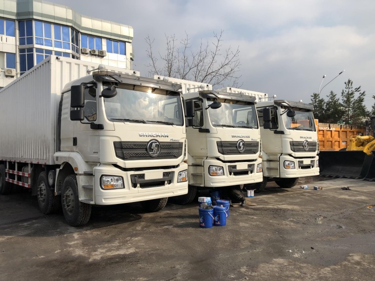 SHACMAN H3000 Lorry Truck 8X4(1)