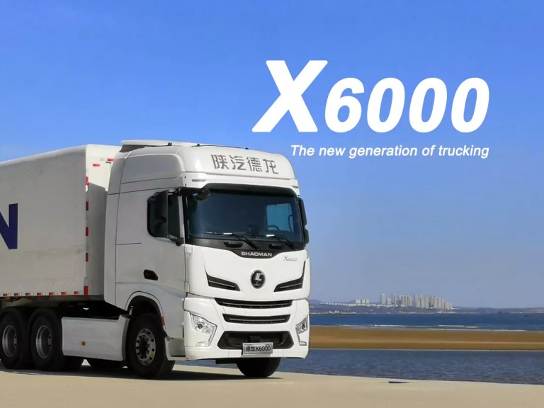 Qual é a velocidade máxima do Shacman X6000?